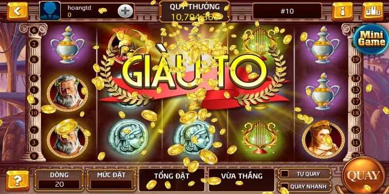 Đặt cược hợp lý khi tham gia đấu cược quay slots Rikvip